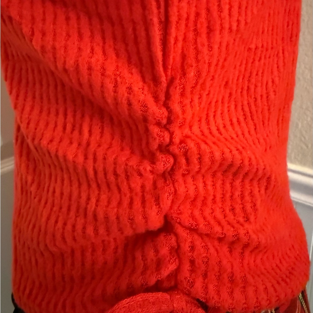 Red Knit Sweater - Picture 4 of 6